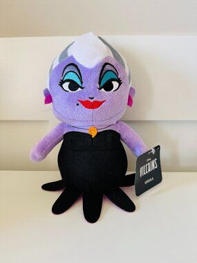 NWT Disney Villains Ursula Plush Stuffie Stuffed Animal Doll The Little Mermaid